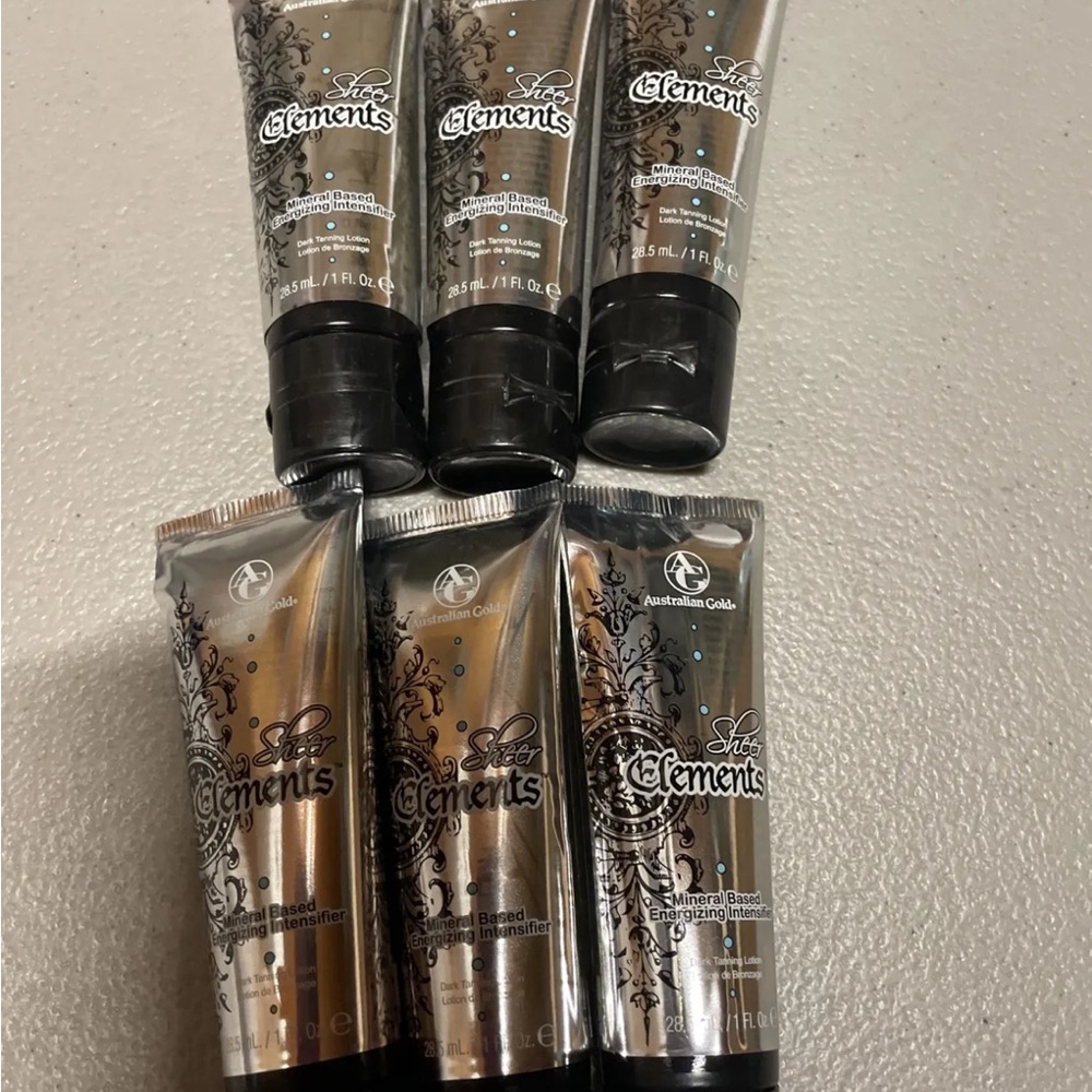Australian Gold lot of 6 Sheer Elements Mineral Based Intensifier 1 oz